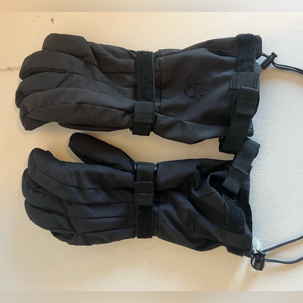 COPY - Outdoor Research OR Carson Glove Black Cold Weather GORETEX gore-tex bla…